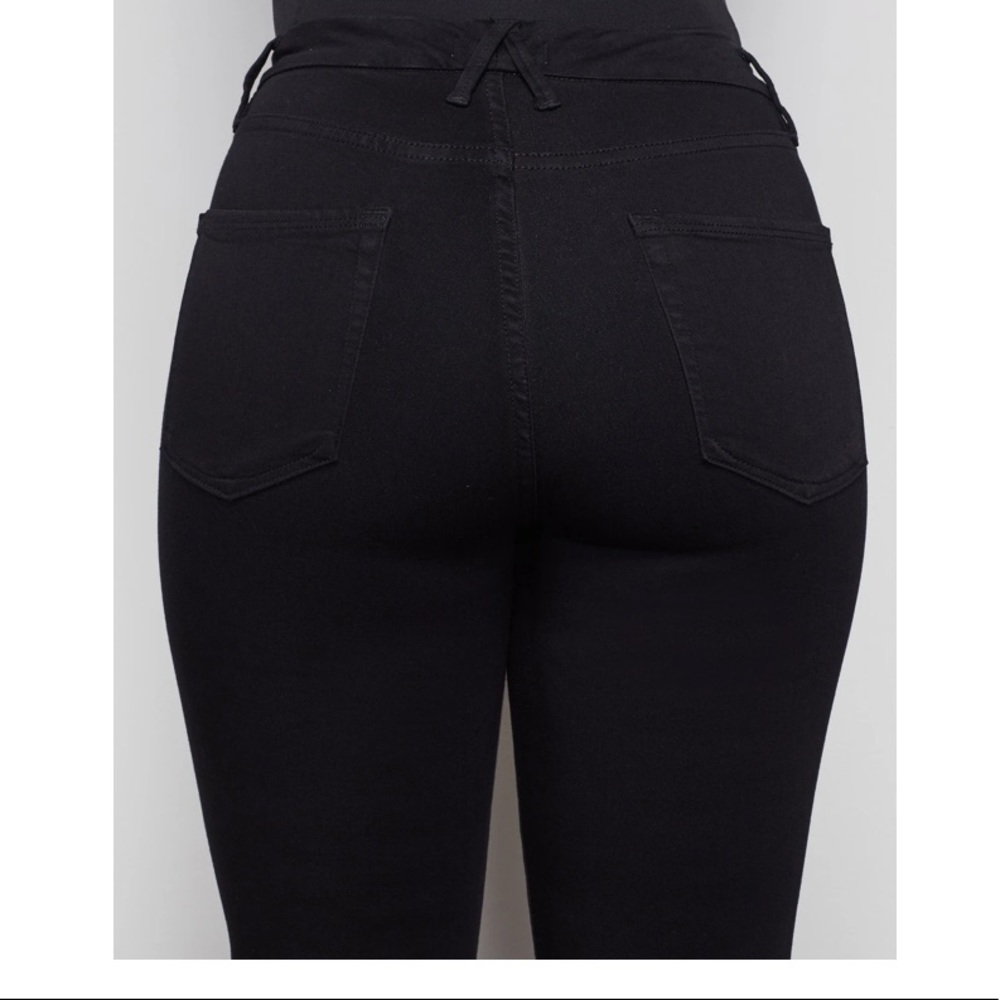 High waisted Good American Black Jeans NWOT